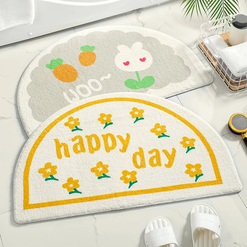 Fresh Floral Indoor Mat
