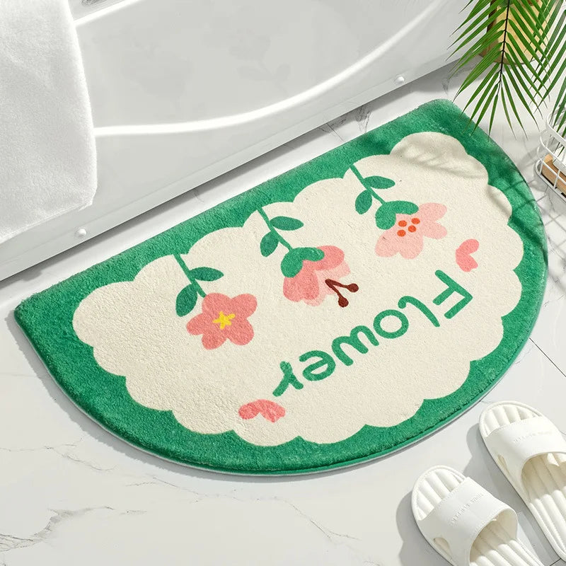 Fresh Floral Indoor Mat