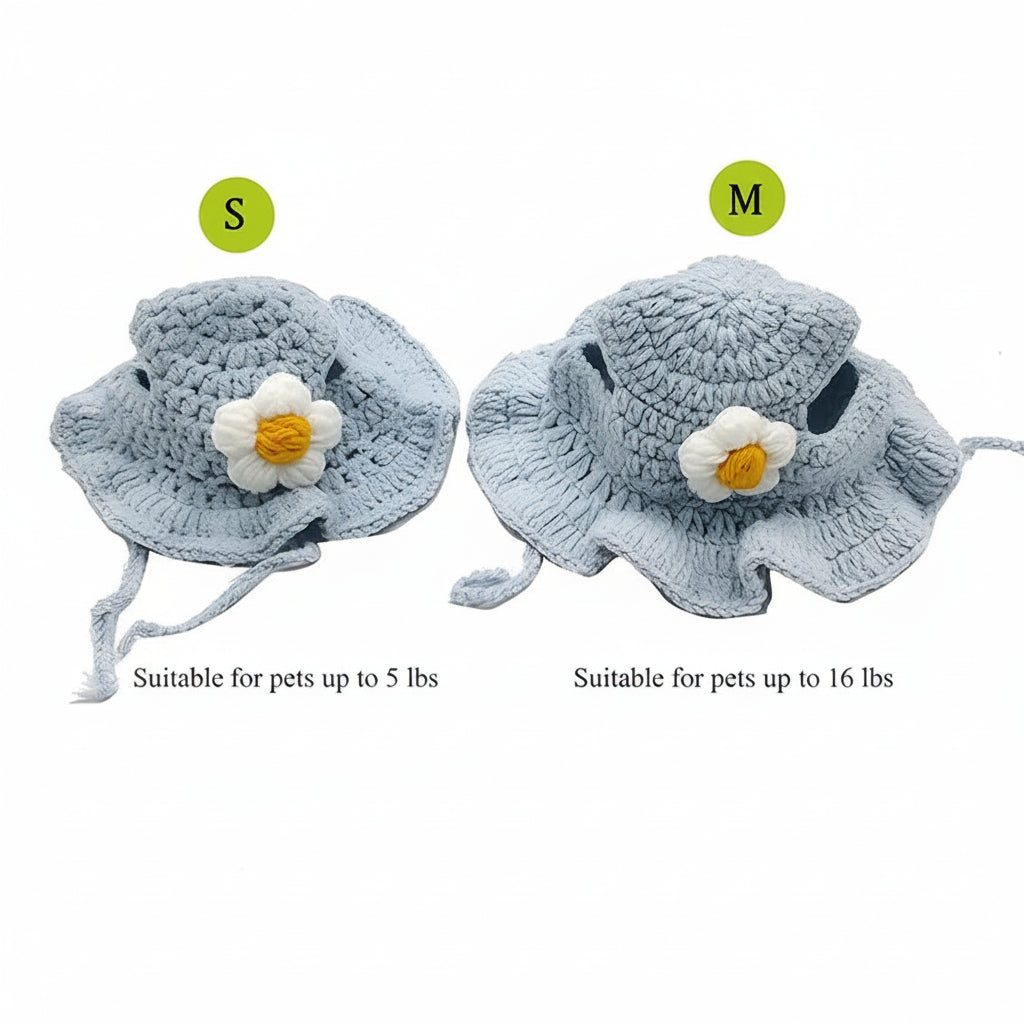 Handmade Crochet Pet Hat