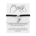 Magnetic Heart Bracelet Set