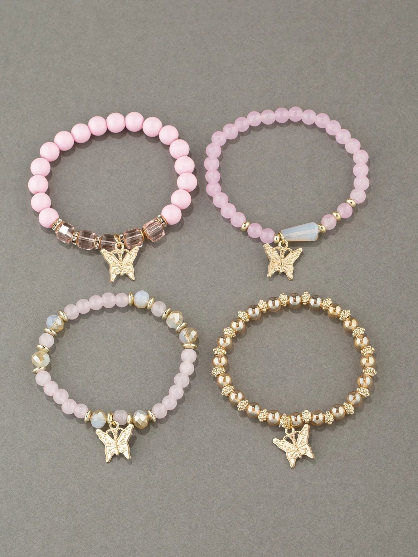 Boho Butterfly Bracelet Set