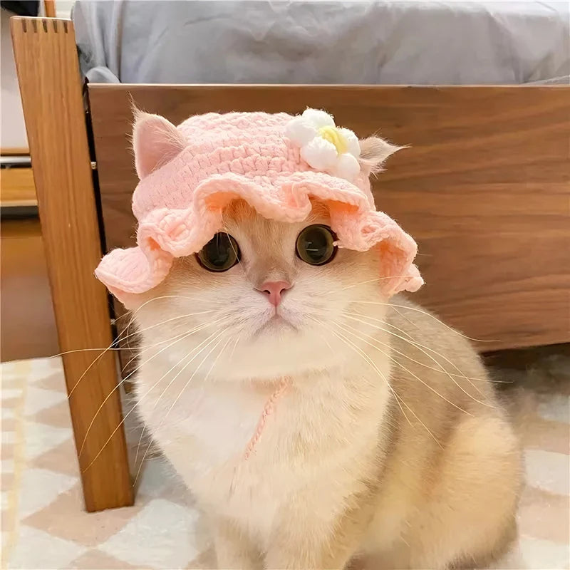 Handmade Crochet Pet Hat