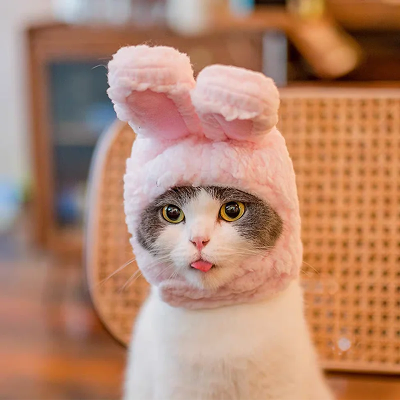 Cozy Animal Hood for Cats & Small Dogs