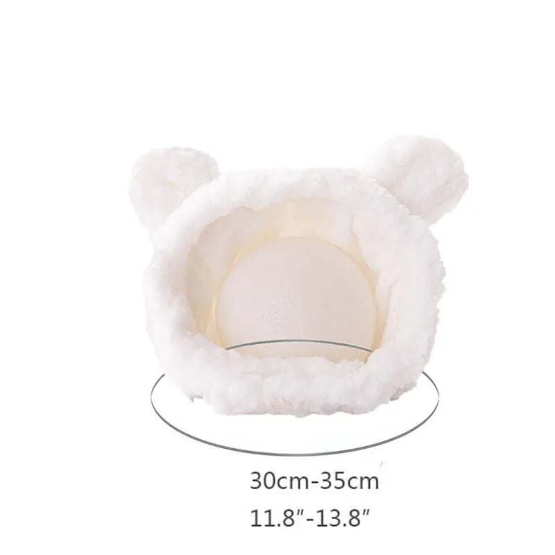 Cozy Animal Hood for Cats & Small Dogs