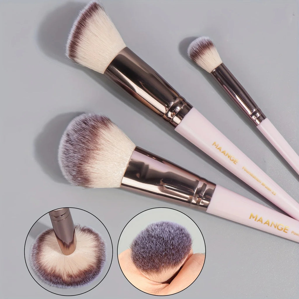 30-Piece Professional Makeup Brush Set with Bag