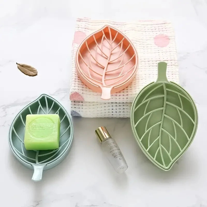 Leaf-Shaped Soap Dish