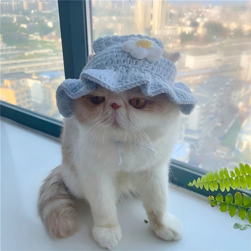 Handmade Crochet Pet Hat