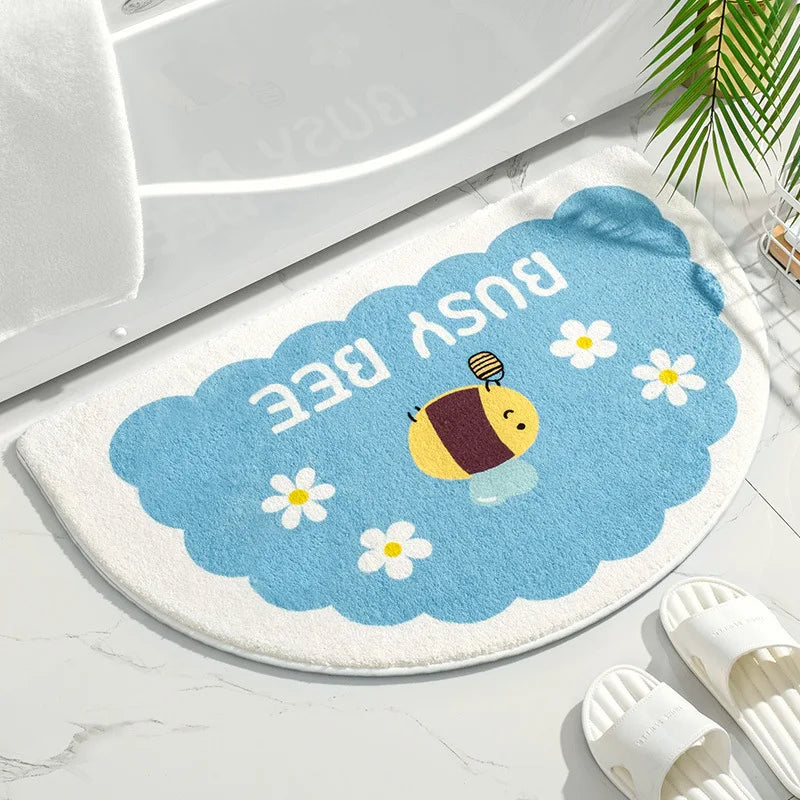 Fresh Floral Indoor Mat