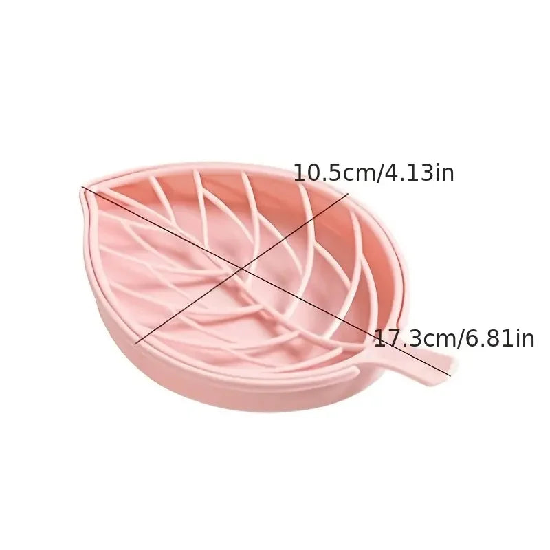 Leaf-Shaped Soap Dish