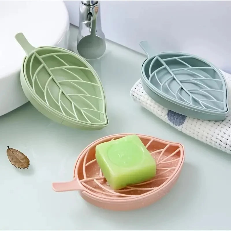 Leaf-Shaped Soap Dish