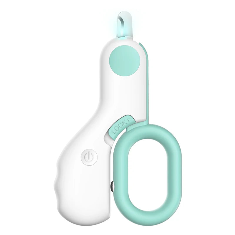 LED Cat Nail Clippers – Safe & Precise Trimmer with Built-In Light