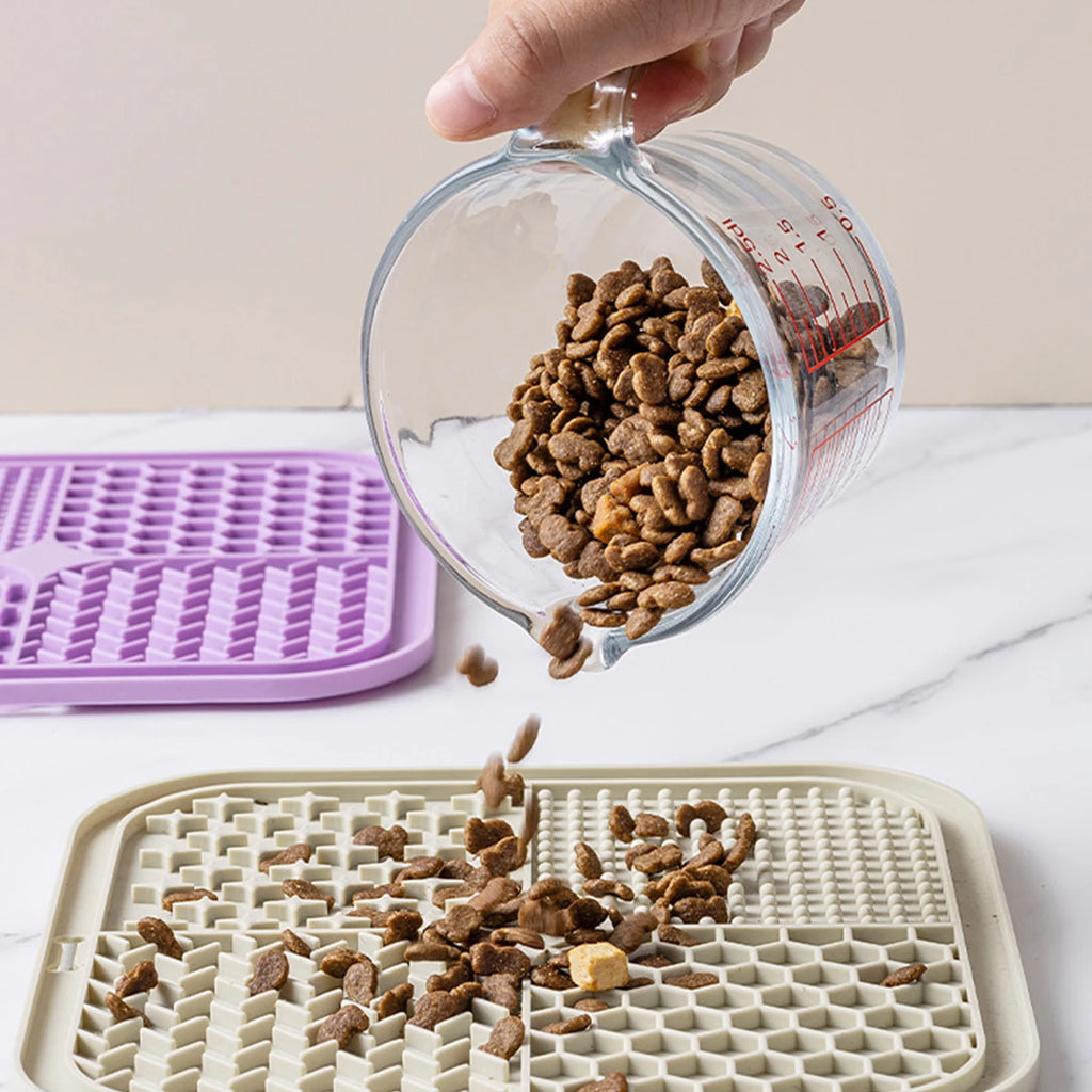 Slow Feed Lick Mat for Dogs & Cats