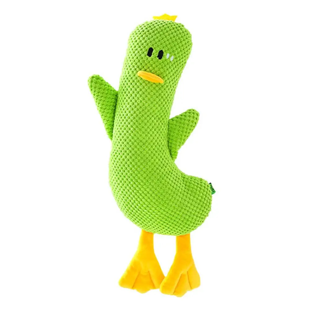 Squeaky Plush Duck Dog Toy