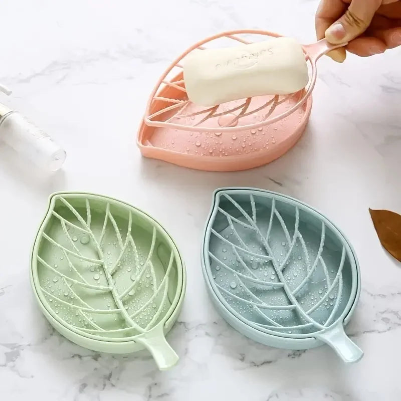 Leaf-Shaped Soap Dish