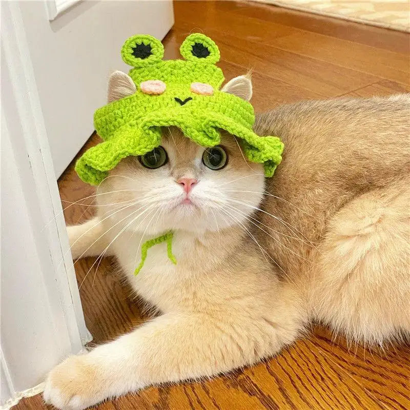 Handmade Crochet Pet Hat