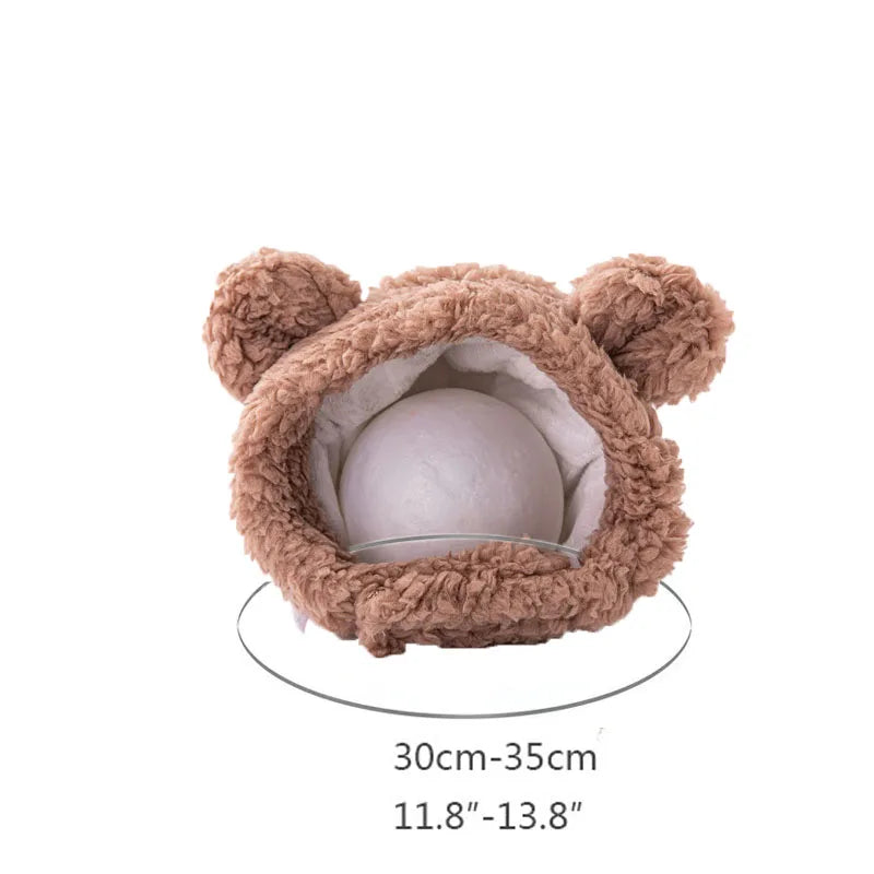Cozy Animal Hood for Cats & Small Dogs