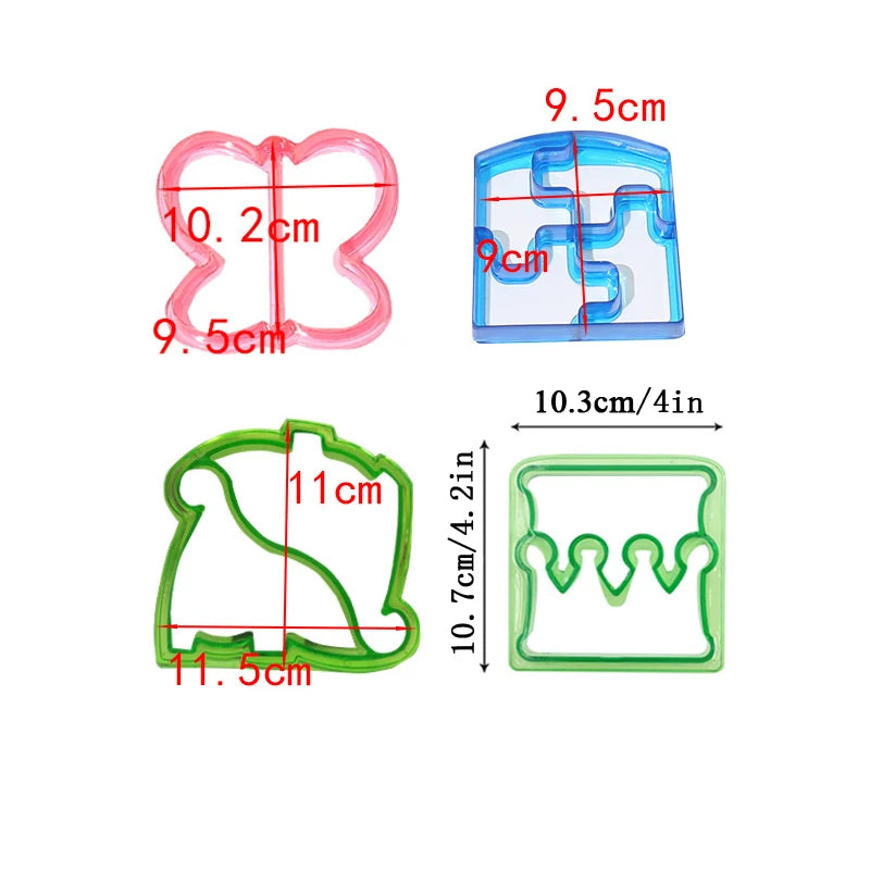 HappyBite Sandwich Cutters